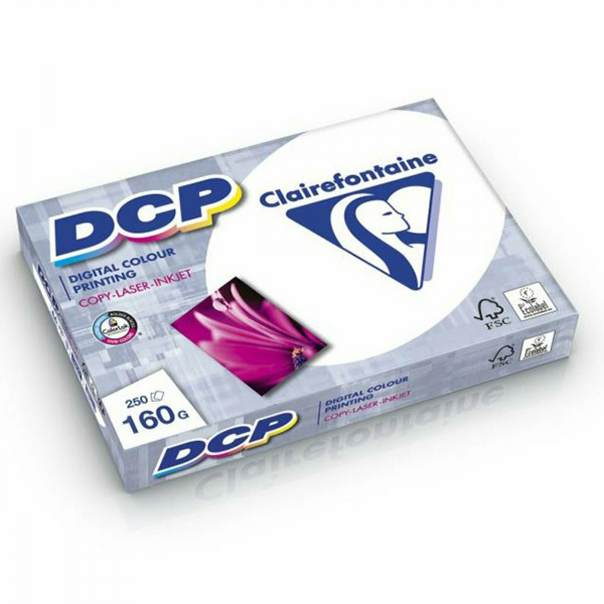 Clairefontaine DCP Χαρτί Εκτύπωσης A4 160gr/m² 250 φύλλα - Image 3