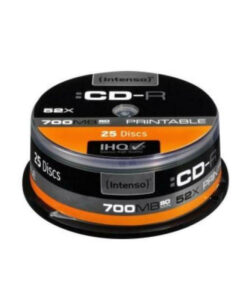 Intenso Εγγράψιμα CD-R 52x Printable 700MB Cake Box 25τμχ