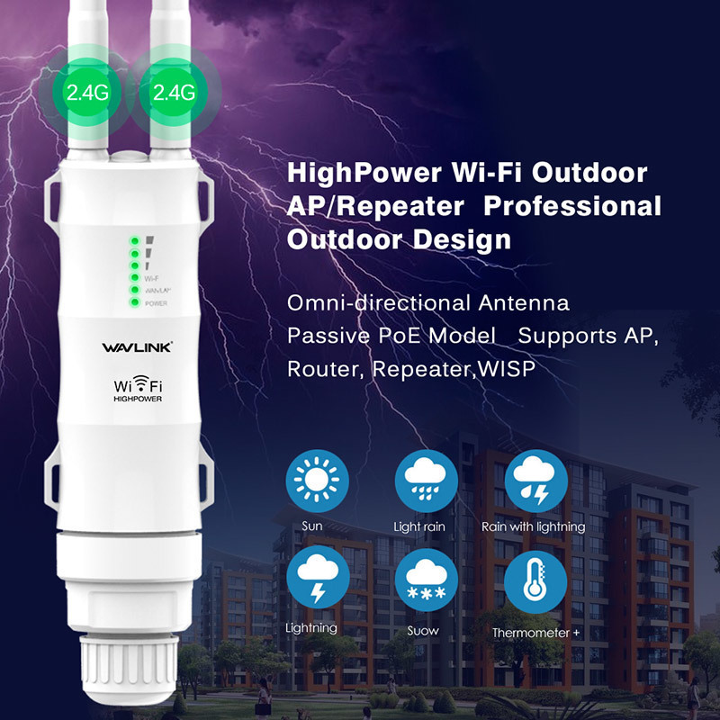 Wavlink WL-WN570HN2 για Εξωτερική τοποθέτηση - Image 9