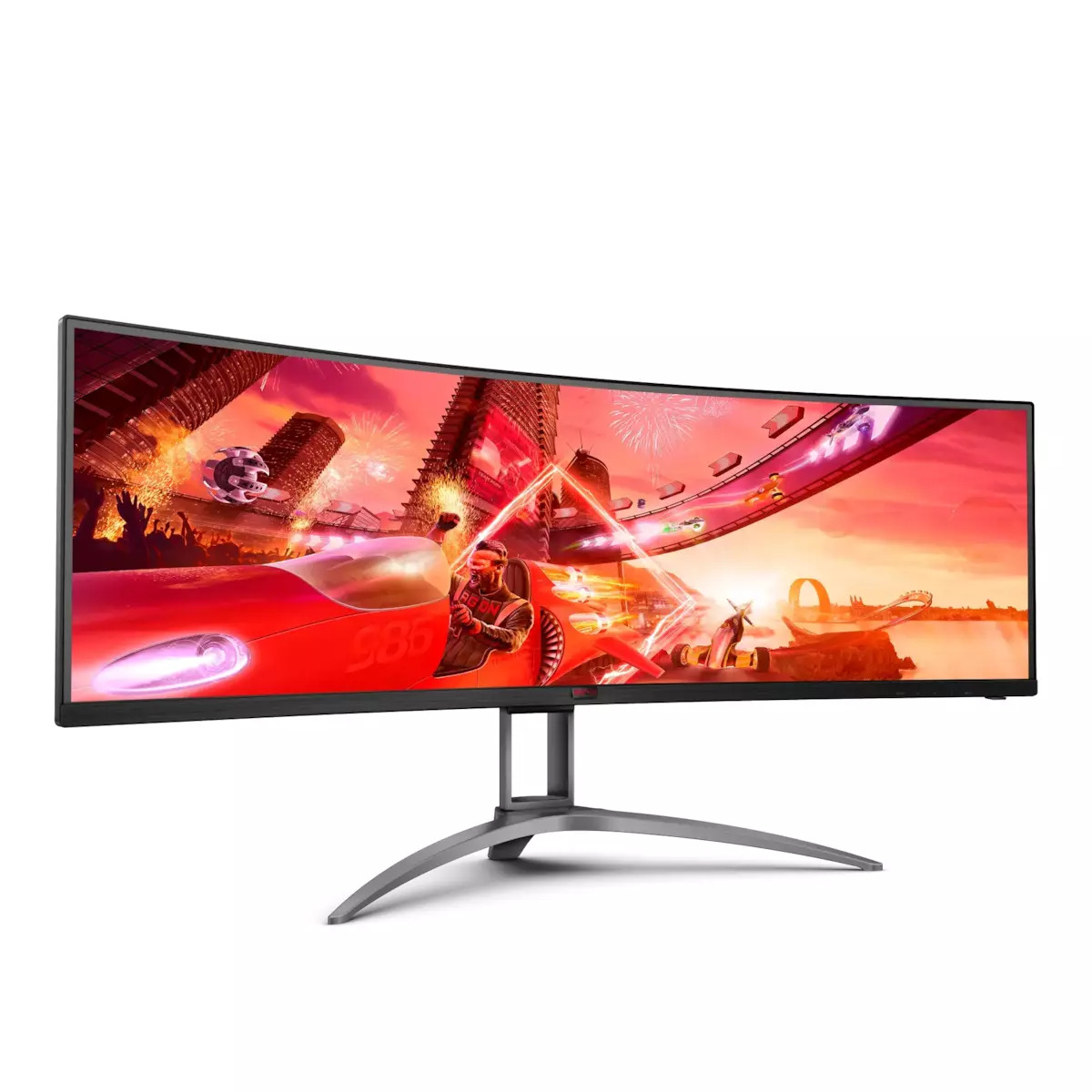AOC Agon AG493UCX2 48.8" Ultrawide VA HDR Curved 5120x1440 - Image 3