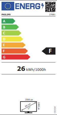 Philips B Line 276B1 27" IPS QHD 2560x1440 - Image 8