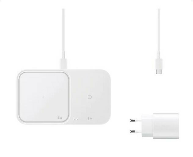 Samsung Fast Wireless Duo Charger & Adapter Ασύρματος Qi 15W