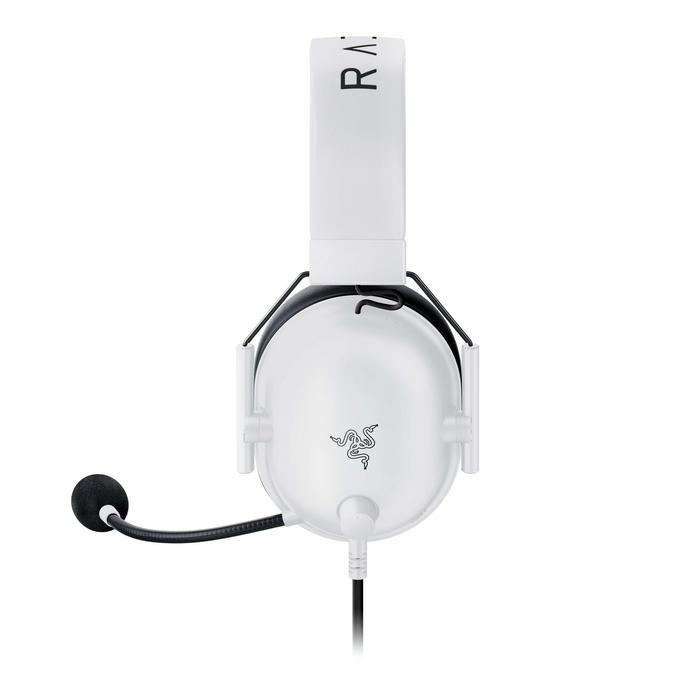 Razer BlackShark V2 X Over Ear Gaming Headset με σύνδεση 3.5mm Λευκό - Image 3