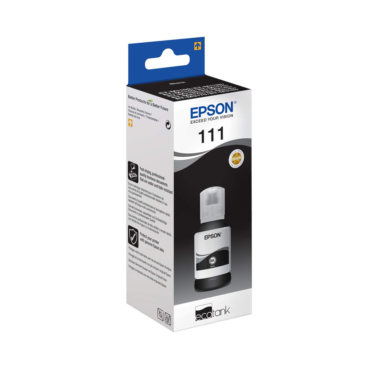 Epson 111 Γνήσιο Μελάνι Εκτυπωτή InkJet Μαύρο (C13T03M140) - Image 3