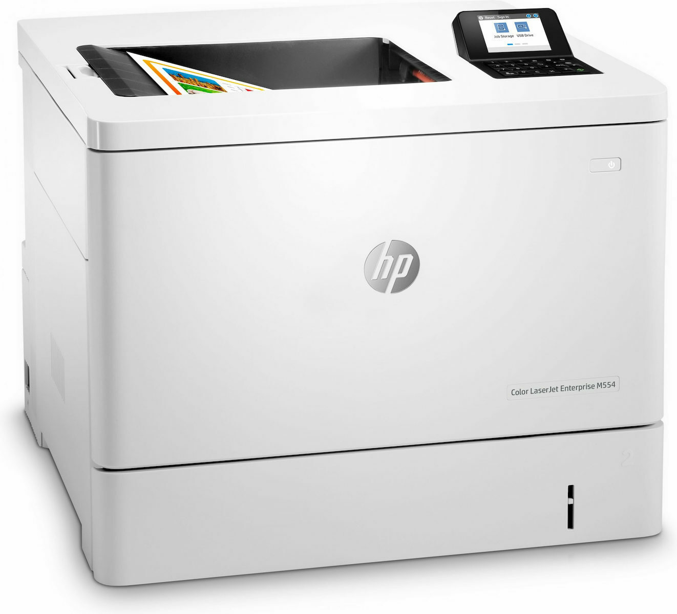 HP LaserJet Enterprise M554dn Έγχρωμoς Εκτυπωτής