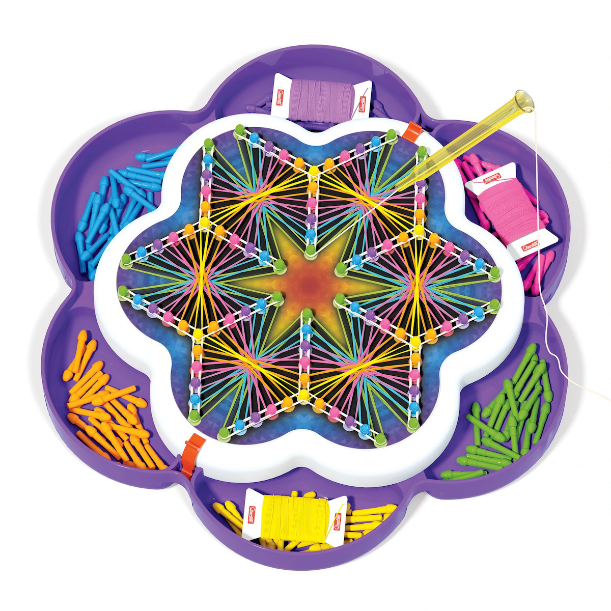 Quercetti Κεντήματα String Art Mandala για Παιδιά 5+ Ετών - Image 4