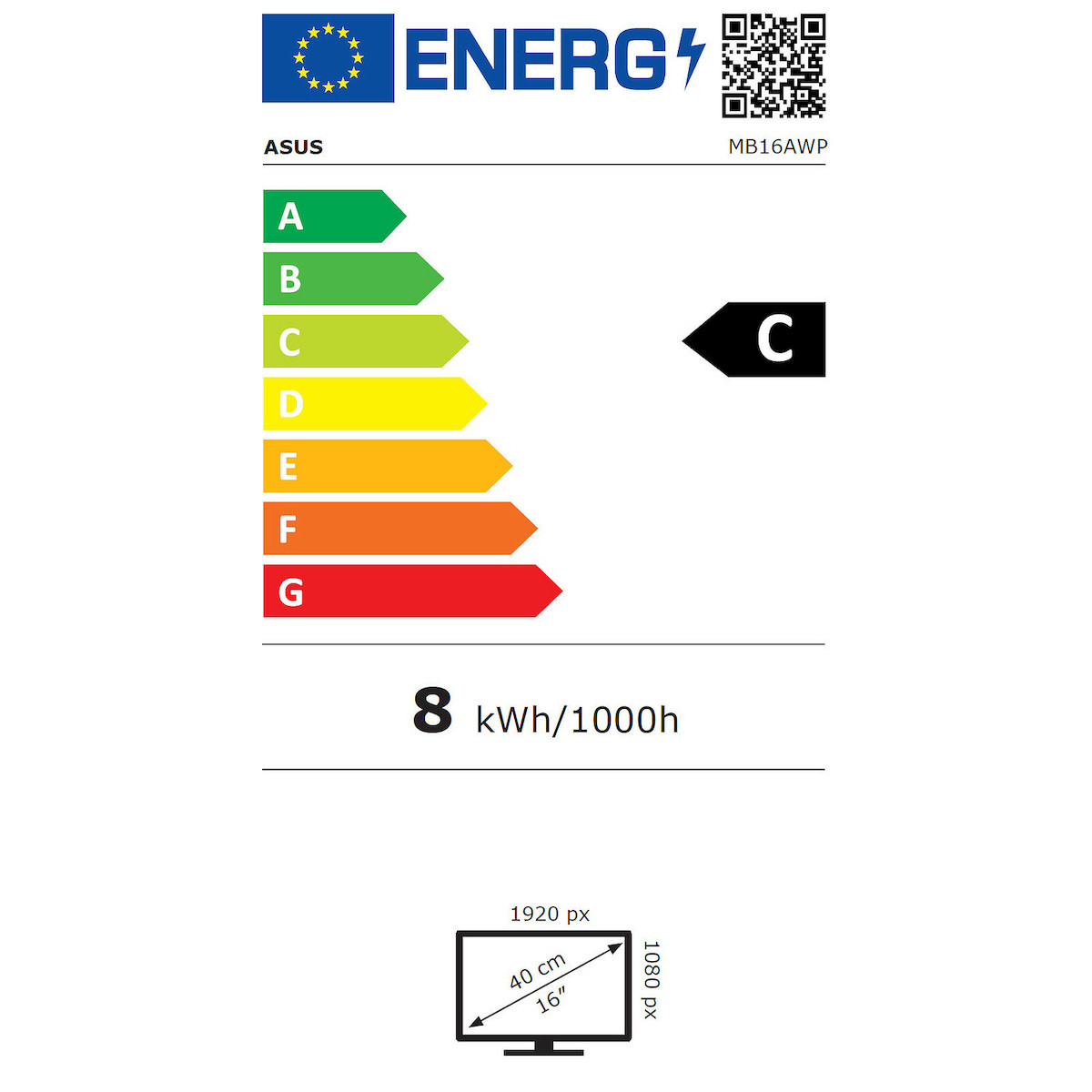 Asus MB16AWP ZenScreen Go 15.6" IPS FHD 1920x1080 - Image 5