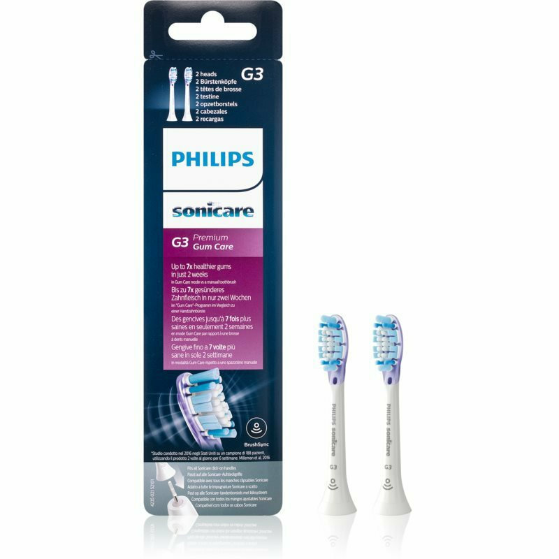 Philips Sonicare G3 Premium Gum Care Ανταλλακτικές Κεφαλές για Ηλεκτρική Οδοντόβουρτσα HX9052/17 2τμχ