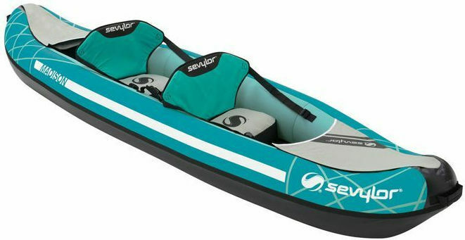 Sevylor Madison 2000026699 Φουσκωτό Kayak Θαλάσσης 2 Ατόμων Τιρκουάζ - Image 5