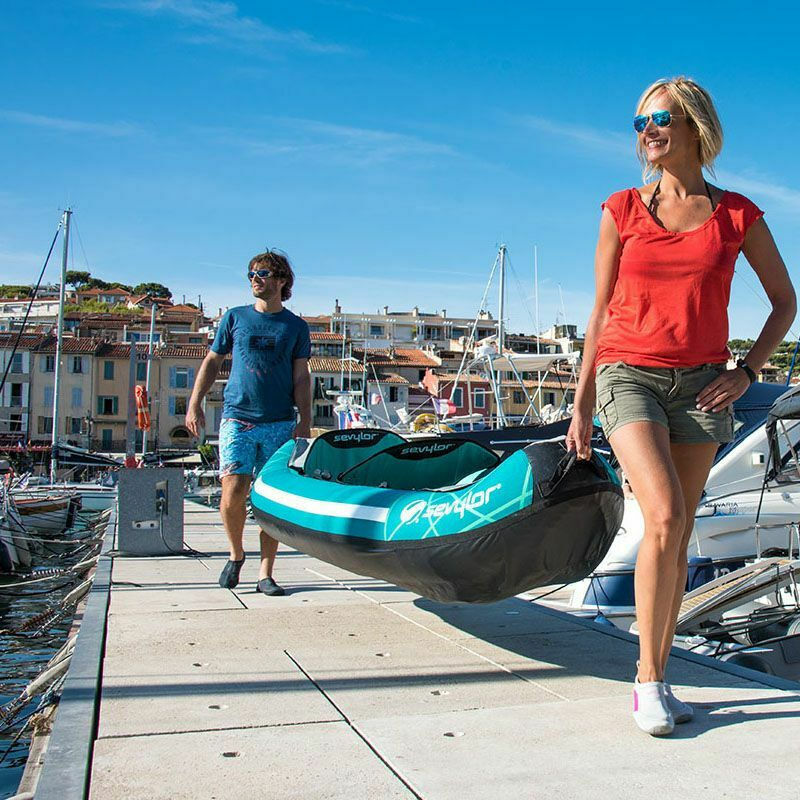 Sevylor Madison 2000026699 Φουσκωτό Kayak Θαλάσσης 2 Ατόμων Τιρκουάζ - Image 10