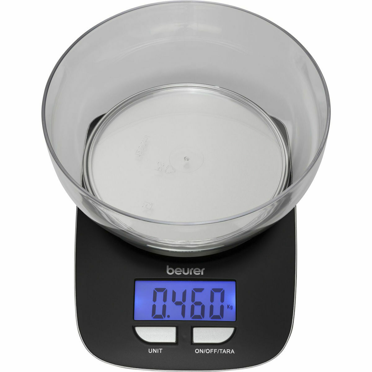 Beurer KS 25 Ψηφιακή Ζυγαριά Κουζίνας με Κάδο 1gr/3kg Μπλε - Image 2