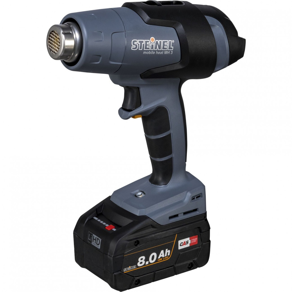 Steinel Mobile Heat MH5 Πιστόλι Θερμού Αέρα 18V 1x8Ah με Ρύθμιση Θερμοκρασίας εως και 500°C