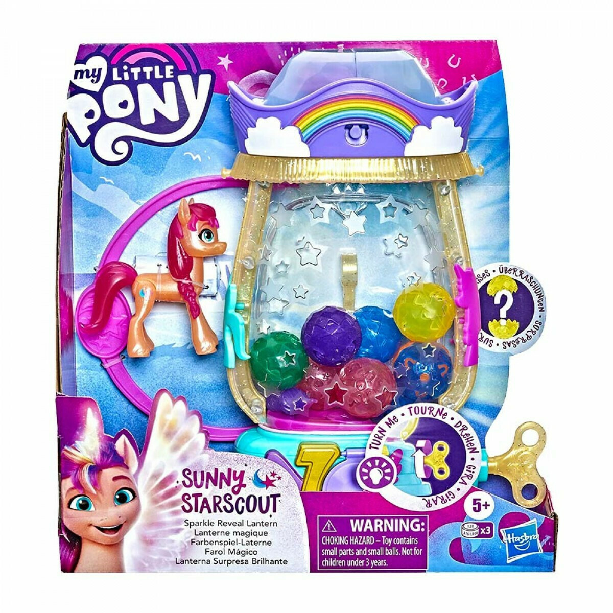 Hasbro Παιχνίδι Μινιατούρα Sparkle Reveal Lantern My Little Pony για 5+ Ετών (Διάφορα Σχέδια) 1τμχ