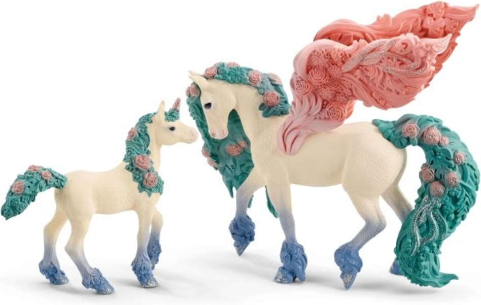 Schleich-S Παιχνίδι Μινιατούρα Bayala Flower Pegasus για 5-12 Ετών 18εκ. - Image 3