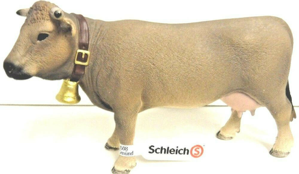 Schleich-S Παιχνίδι Μινιατούρα Farm World Braunvieh Cow για 3+ Ετών - Image 2