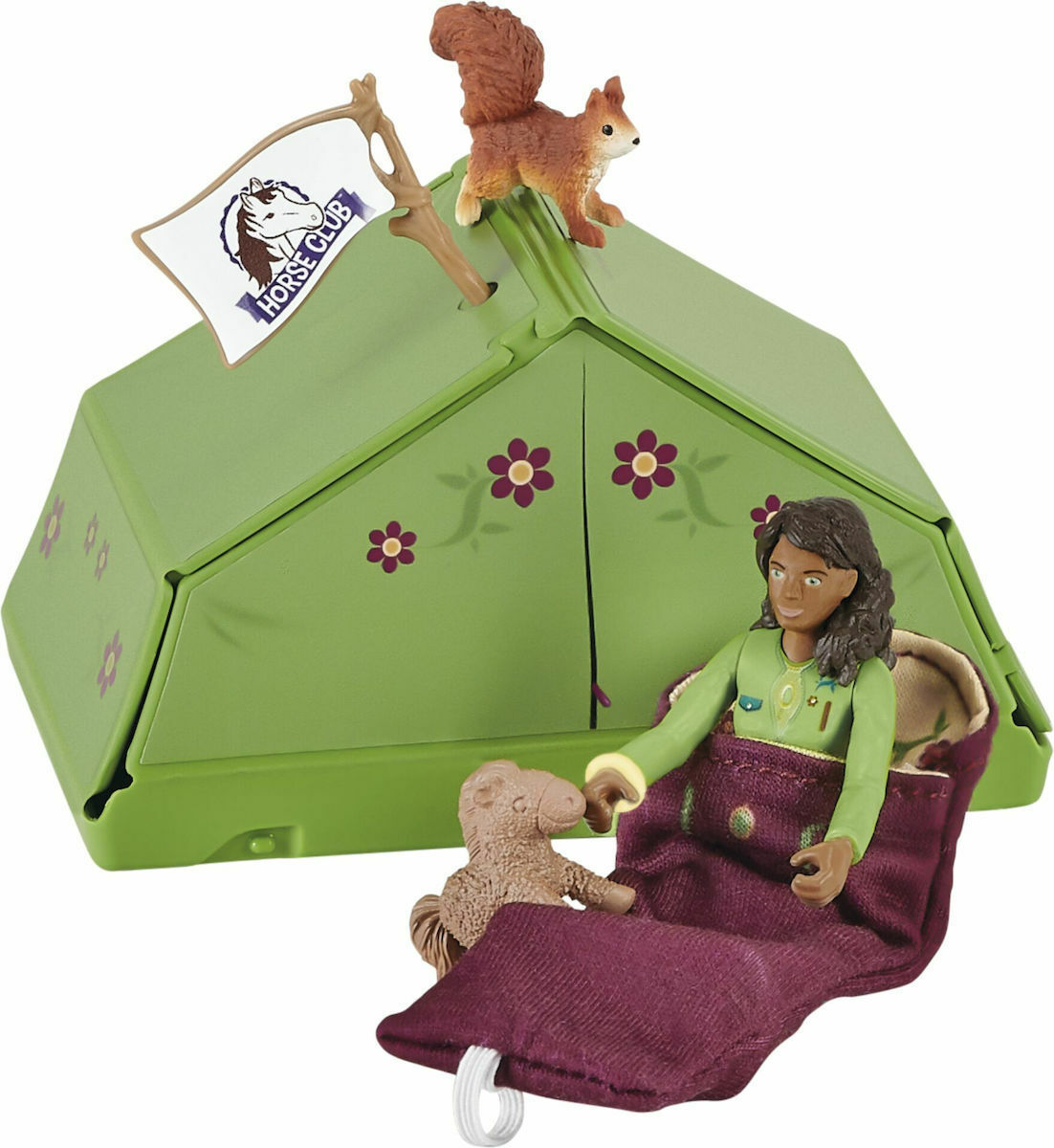 Schleich-S Παιχνίδι Μινιατούρα Sarah's Camping Adventure για 5+ Ετών - Image 4