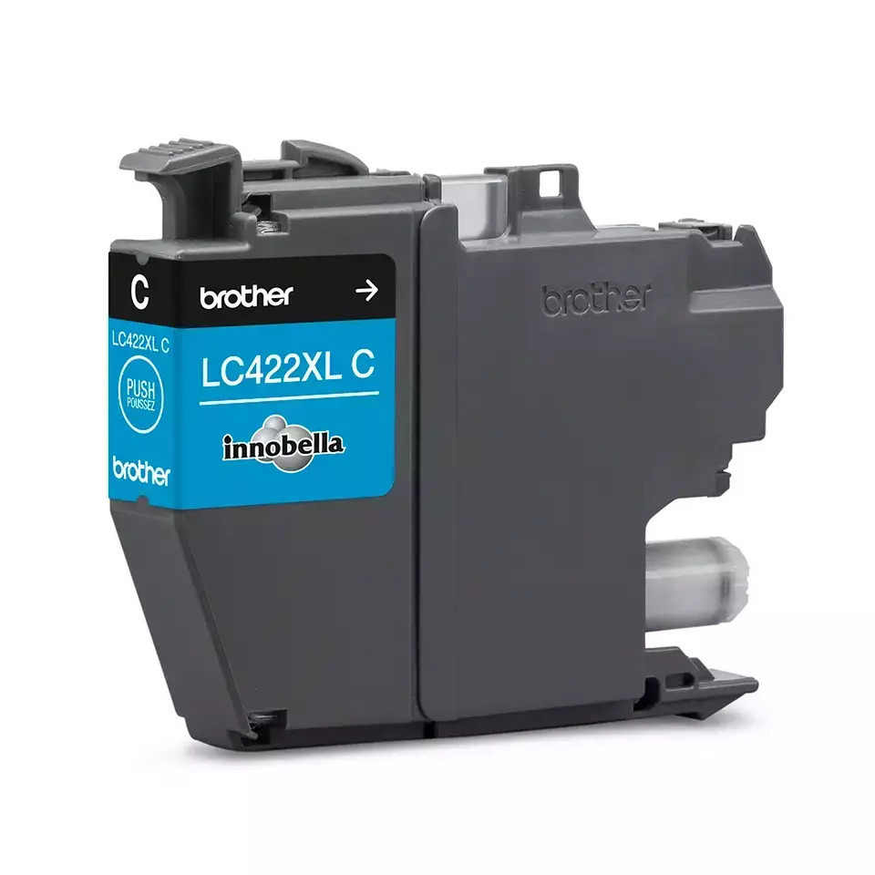 Brother LC422XL Γνήσιο Μελάνι Εκτυπωτή InkJet Κυανό (LC-422XLC) - Image 2