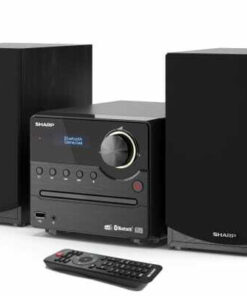 Alternative view of Sharp Ηχοσύστημα 2.0 XLB517 με CD / Digital Media Player και Bluetooth Μαύρο