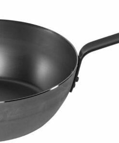 De Buyer Mineral B Country Fry Pan Wok από Ανθρακούχο Χάλυβα