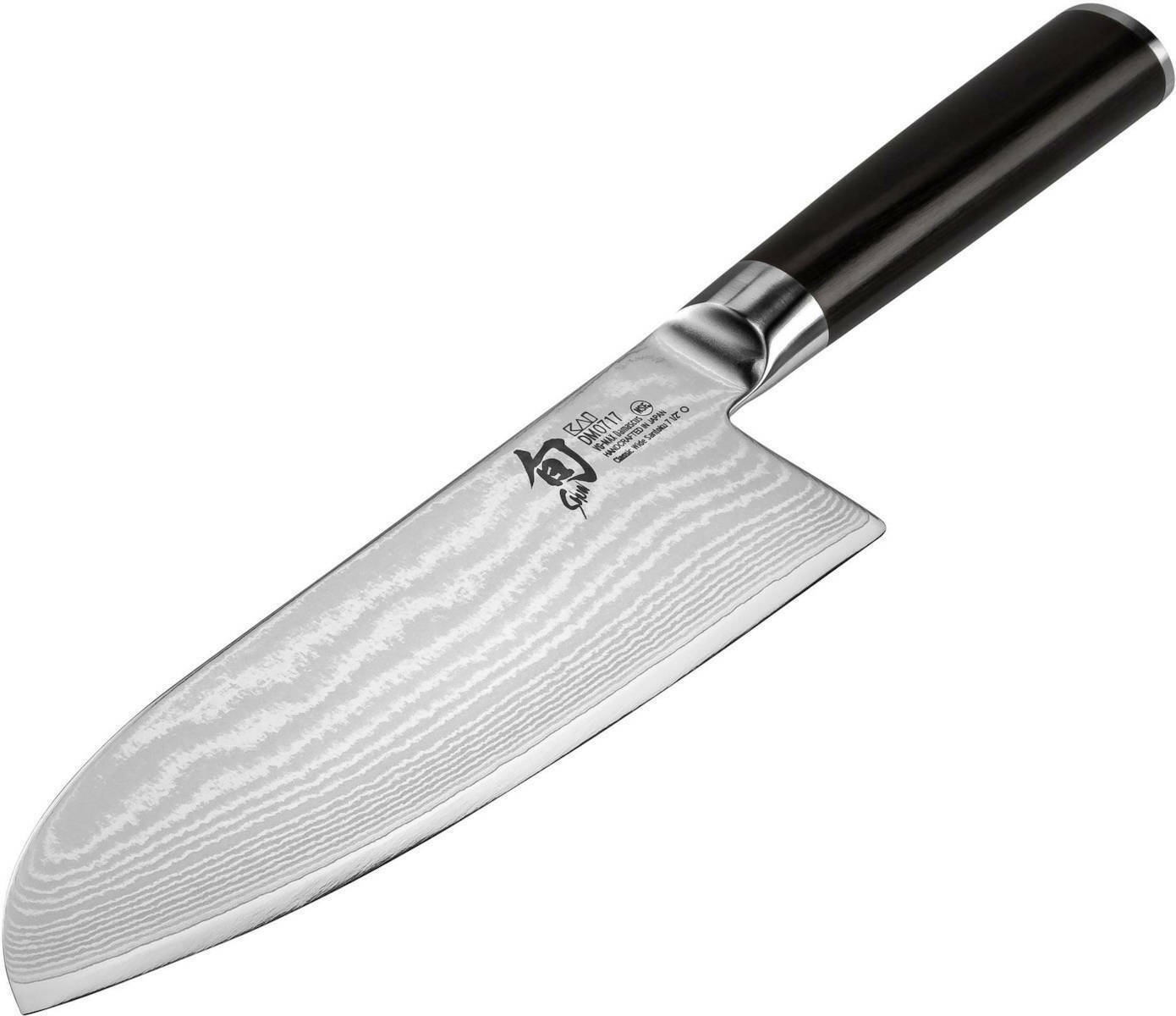 Kai Shun Classic Μαχαίρι Santoku από Δαμασκηνό Ατσάλι 19cm DM-0717