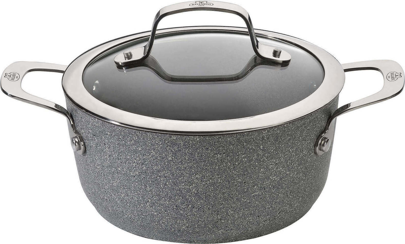 Ballarini Salina Granitium Βαθιά Κατσαρόλα από Αλουμίνιο 4.7lt / 24cm 75002-829-0