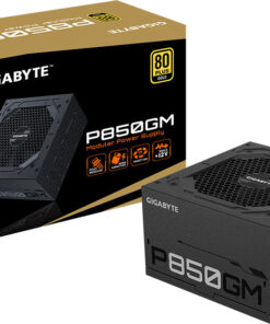 Gigabyte P850GM 850W Μαύρο Τροφοδοτικό Υπολογιστή Full Modular 80 Plus Gold