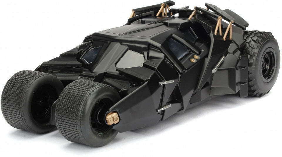 Jada Toys The Dark Knight Batmobile And Batman 1:24 για 8+ Ετών - Image 3