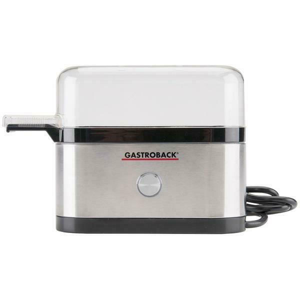 Gastroback 42800 Βραστήρας Αυγών 3 Θέσεων 350W Μαύρος - Image 3