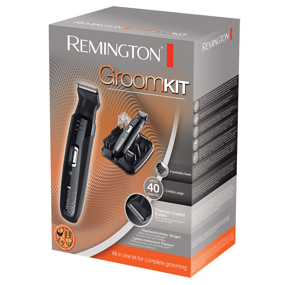 Remington Σετ Κουρευτικής Μηχανής Μαύρο PG6130 - Image 4