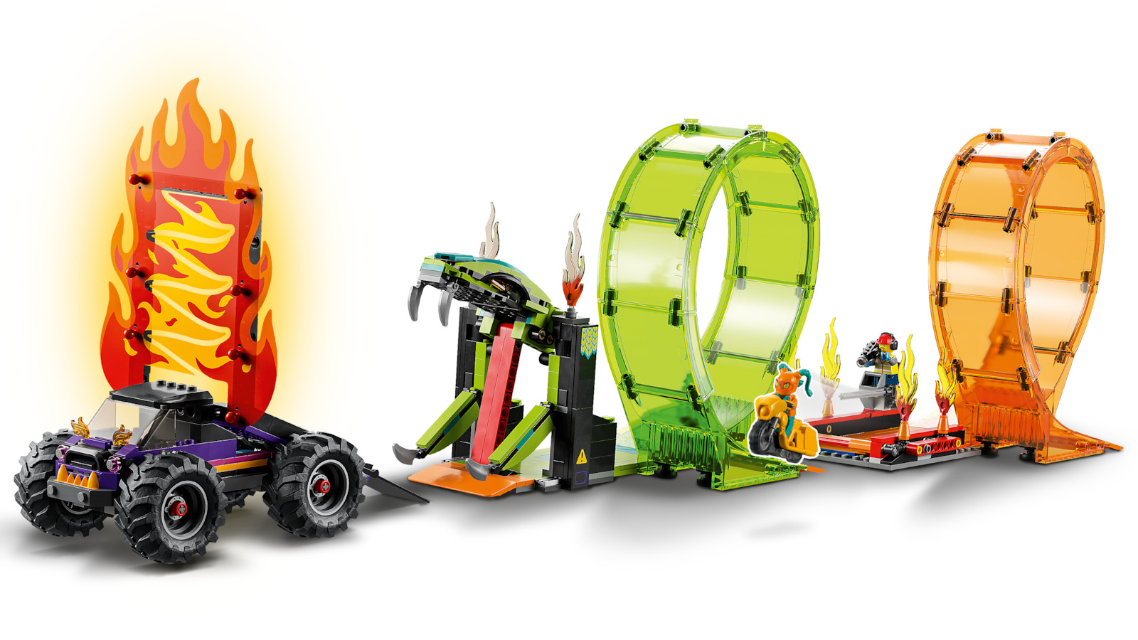 Lego City Double Loop Stunt Arena για 7+ Ετών - Image 3