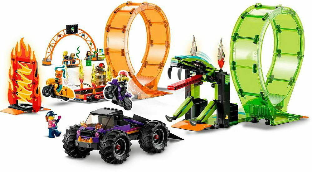 Lego City Double Loop Stunt Arena για 7+ Ετών - Image 5