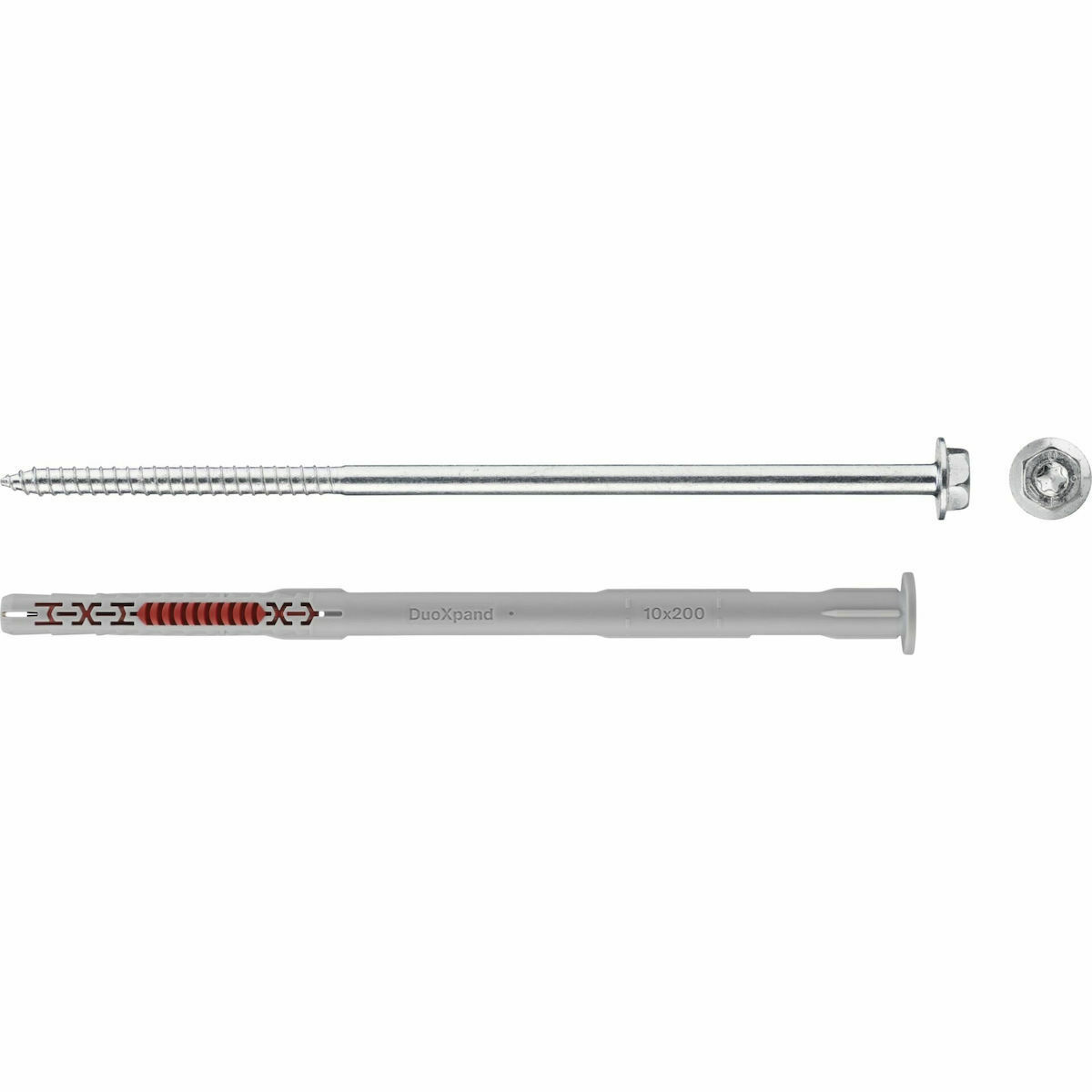 Fischer DuoXpand 10x200 FUS Ούπα Πλαστικό 10x200mm 50τμχ 562173