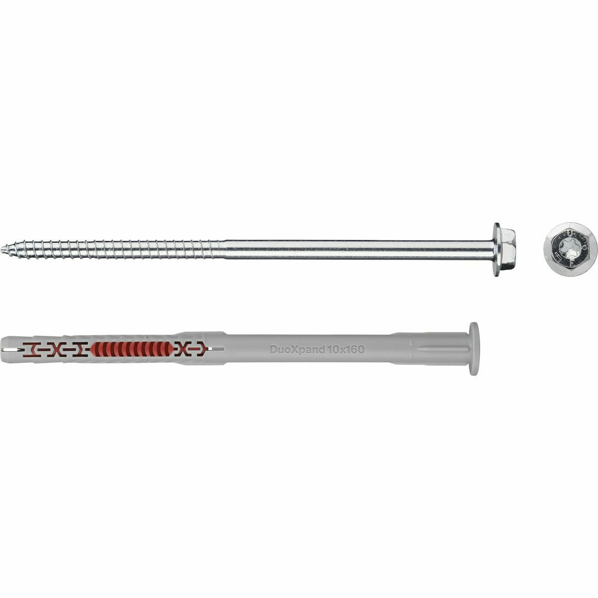 Fischer DuoXpand 10x160 FUS Ούπα Πλαστικό 10x160mm 50τμχ 562171