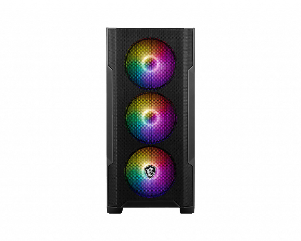 MSI MAG Forge M100A Gaming Micro Tower με Πλαϊνό Παράθυρο - Image 3