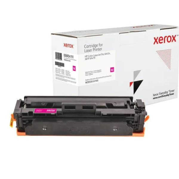 Xerox Συμβατό Toner για Laser Εκτυπωτή HP 414X W2033X 6000 Σελίδων Ματζέντα