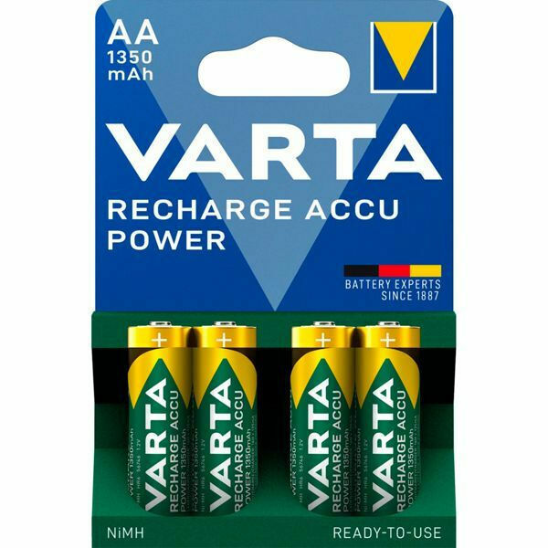 Varta Rechargeable Accu AA 1350mAh 1.2V 4τμχ - Image 2