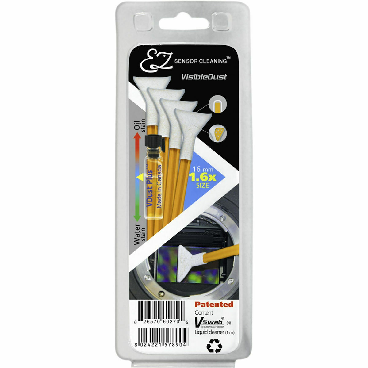 Visible Dust Καθαρισμός Αισθητήρα Ez Kit Vdust 1.6 Orange