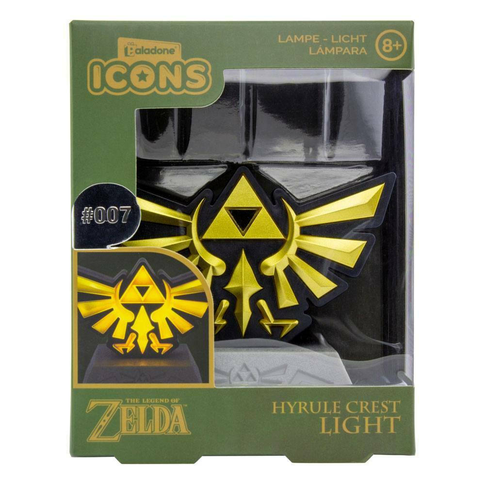 Paladone Παιδικό Διακοσμητικό Φωτιστικό The Legend of Zelda Hyrule Crest Χρυσό - Image 6