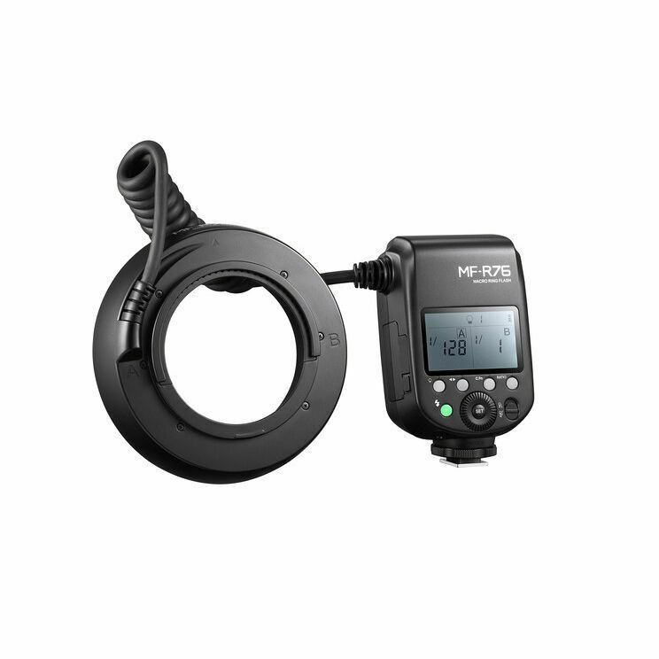 Godox MFR76 Manual Macro Ring Flash για Canon / Fujifilm / Nikon / Olympus / Panasonic / Pentax / Sony Μηχανές