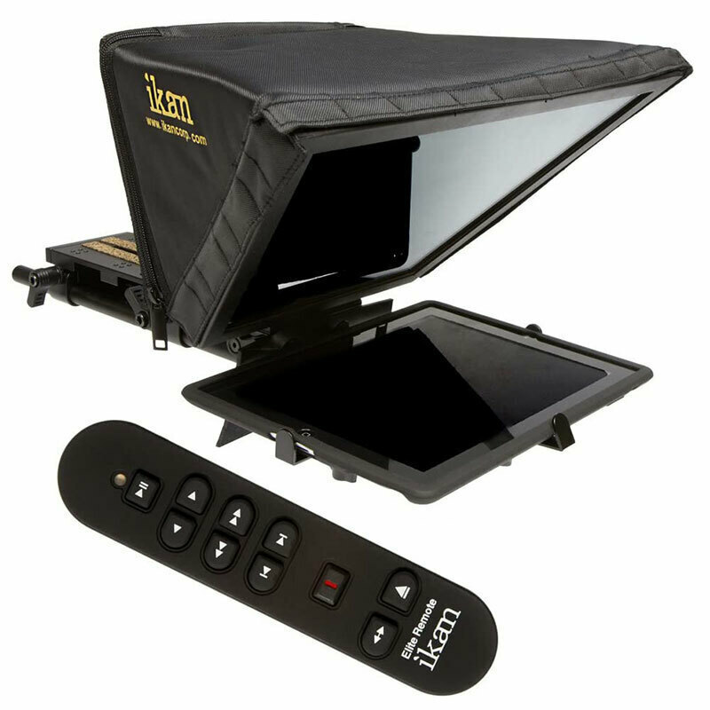Ikan Elite Universal Tablet Teleprompter with Remote Control