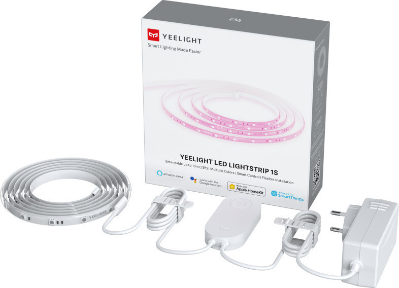 Yeelight Αδιάβροχη Ταινία LED Lightstrip Plus 1S 24V Wi-Fi RGB 2m