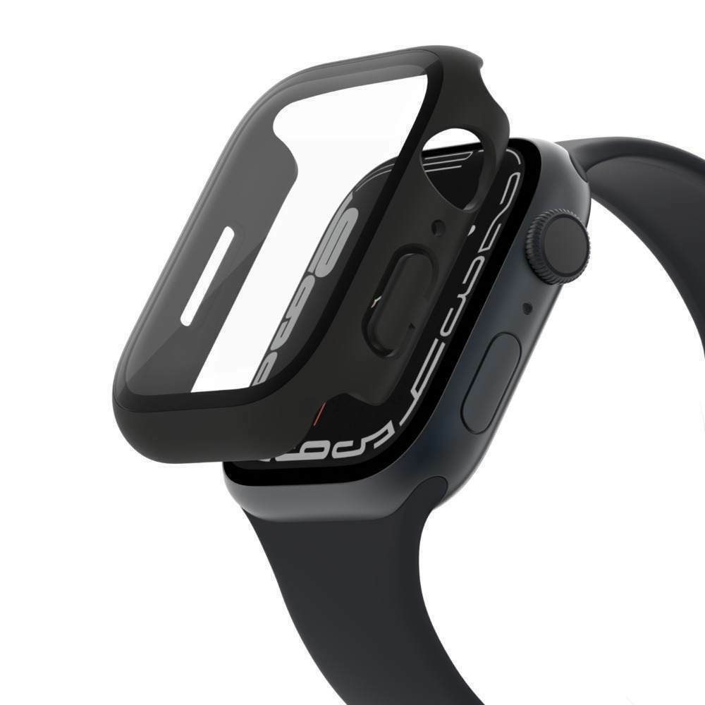Belkin ScreenForce TemperedCurve Πλαστική Θήκη με Τζαμάκι σε Μαύρο χρώμα για το Apple Watch 45mm - Image 2