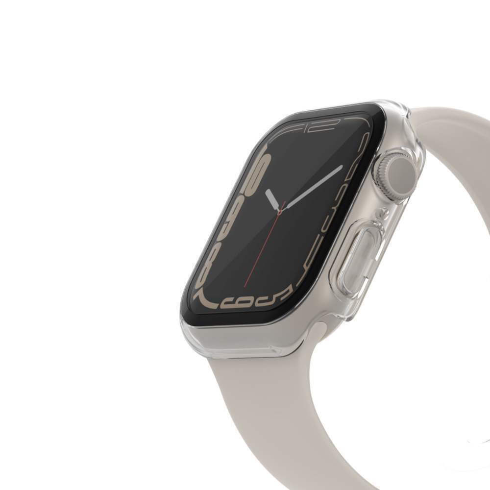 Belkin ScreenForce TemperedCurve Πλαστική Θήκη με Τζαμάκι σε Διάφανο χρώμα για το Apple Watch 45mm - Image 4