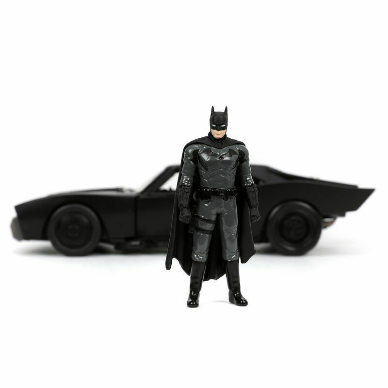 Simba DC Comics: Batman Batman Όχημα Φιγούρα ύψους 19εκ. σε Κλίμακα 1:24 2τμχ - Image 3