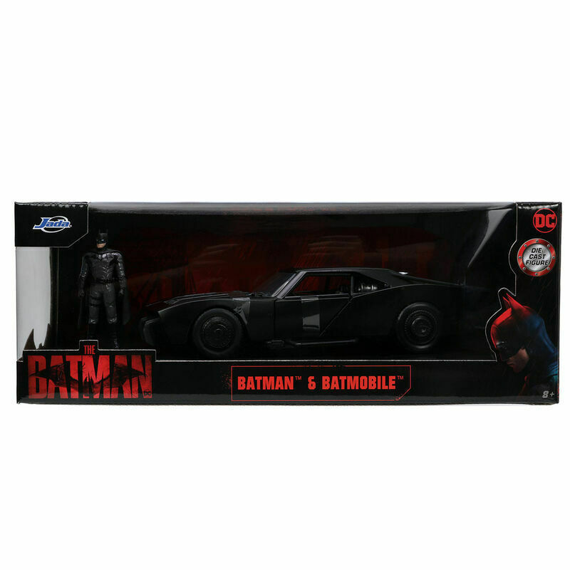 Simba DC Comics: Batman Batman Όχημα Φιγούρα ύψους 19εκ. σε Κλίμακα 1:24 2τμχ - Image 2