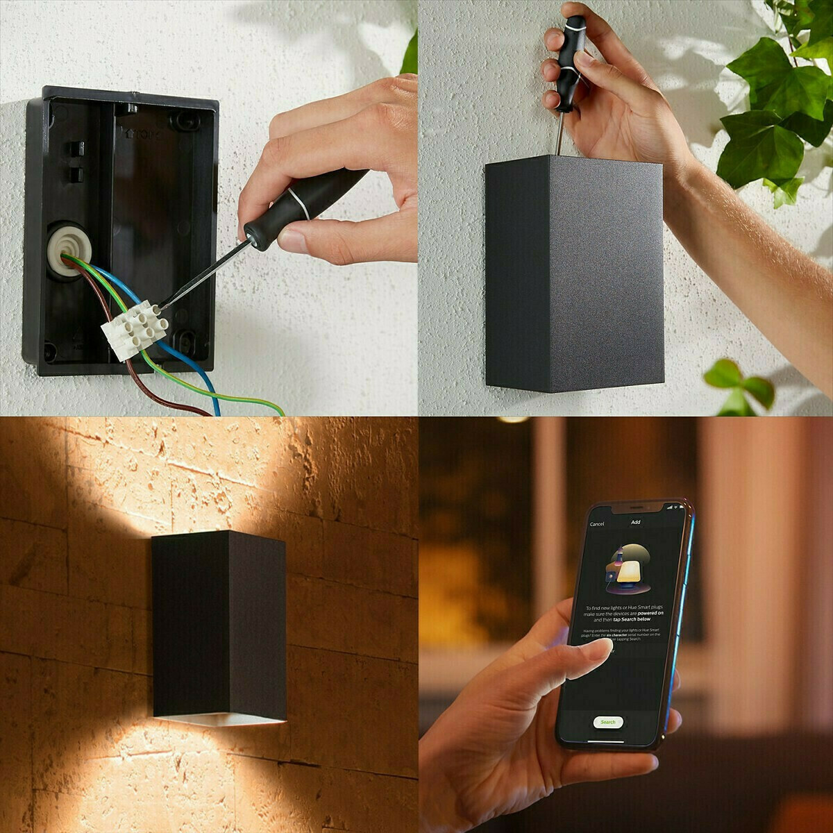 Philips Resonate Επιτοίχια Εξωτερική Πλαφονιέρα LED 8W 6500K - Image 5