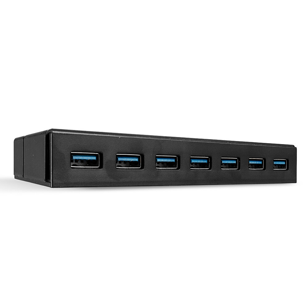 Lindy USB 3.0 Hub 7 Θυρών με σύνδεση USB-A & Θύρα Φόρτισης και Εξωτερική Παροχή Ρεύματος - Image 3