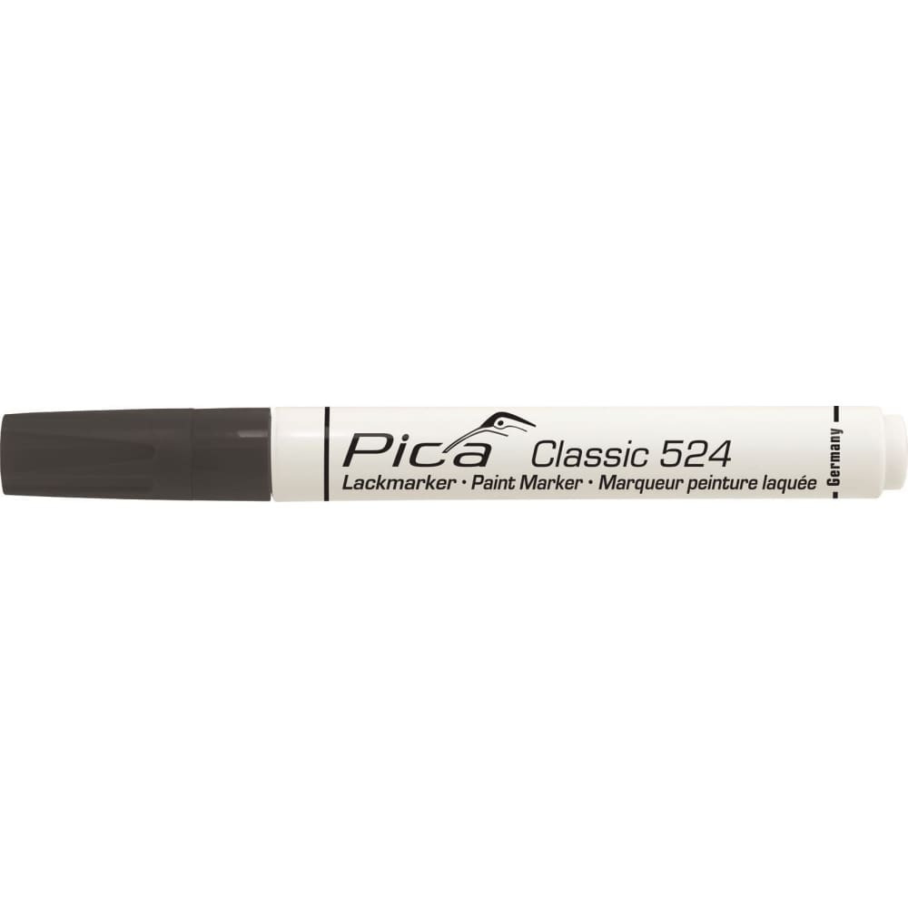 Pica Ανεξίτηλος Μαρκαδόρος Μαύρος 4mm ΣΙΔ0001035