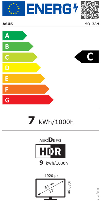 Asus ZenScreen OLED MQ13AH 13.3" OLED HDR FHD 1920x1080 - Image 6