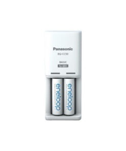 Alternative view of Panasonic Eneloop Compact BQ-CC50 Φορτιστής 2 Μπαταριών Ni-MH Μεγέθους AA Σετ με 2x AA 2000mAh σε Λευκό χρώμα